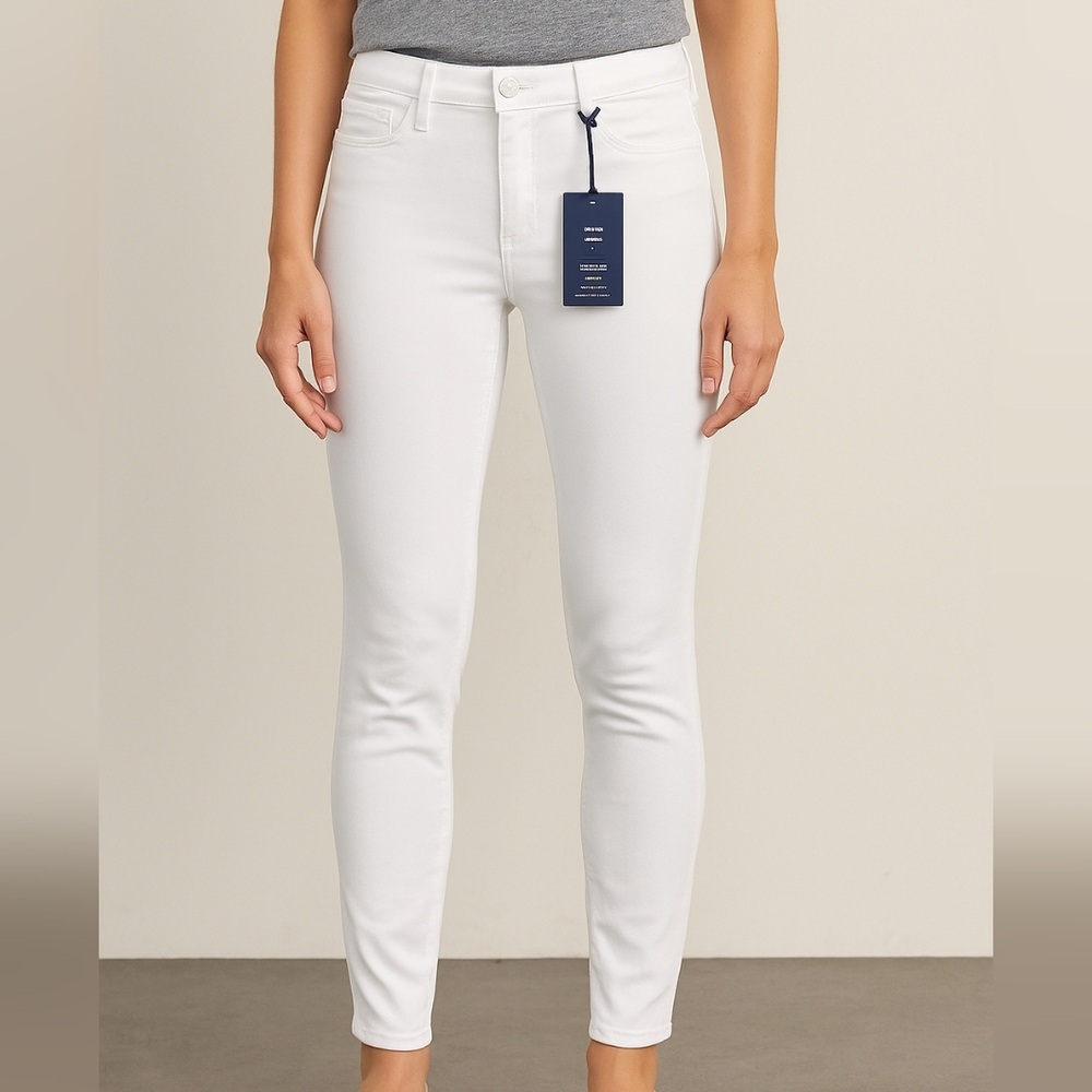 HOLLISTER White Jeans high Rise Size W28 L28
